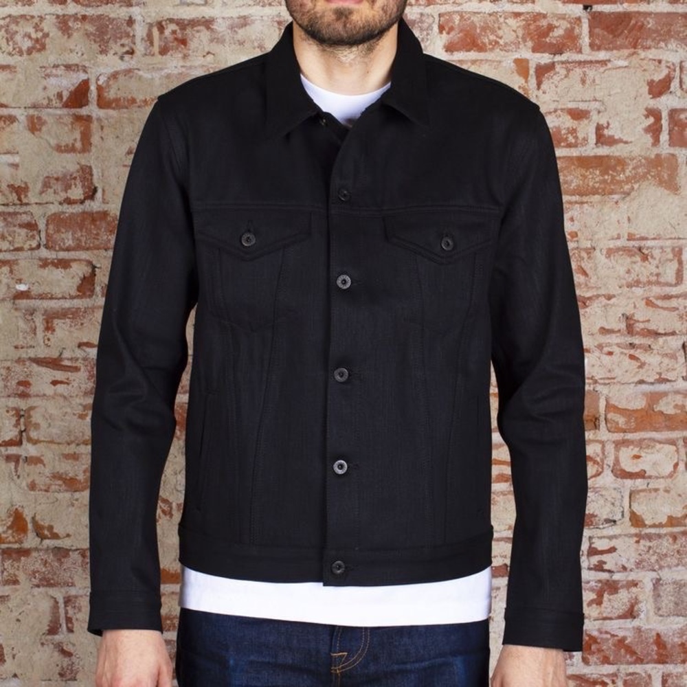 Brave Star Ironsides Heavyweight Jacket in 21.5oz Double Black size Large